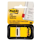 عبوة اقتصادية من أعلام 3M Post-it، أصفر، عرض 1 بوصة، 50 علمًا/موزع