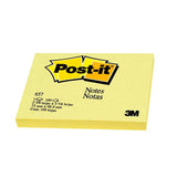 3M Post-it Notes 657, 3 in x 4 in (73 mm x 98.4 mm) Canary Yellow Dozen