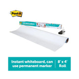 3M Post-it Super Sticky Dry Erase White Board Film - 4 FT X 8 FT 121 X 243 CM