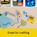 شريط لاصق مزدوج الجوانب من نوع 3M Scotch 665، نصف بوصة × 900 بوصة، دائم (25 ياردة)