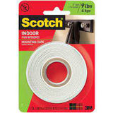 3M Scotch Heavy Duty Mounting Tape - 0.5-Inch By 75-Inch (110)-Tapes And Adhesives-3M Scotch-Star Light Kuwait