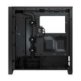علبة كمبيوتر Corsair ICU 4000X RGB متوسطة الحجم، لون أسود