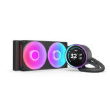 Nzxt Kraken Elite 240 Rgb 240Mm Aio Cpu Liquid Cooler With Lcd Display Black