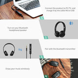 محول صوت بلوتوث من UGREEN مزود بقابس ألياف بصرية - CM150