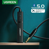محول صوت بلوتوث من UGREEN مزود بقابس ألياف بصرية - CM150