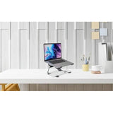 Porodo Aluminum alloy 360° Rotatable and Adjustable Laptop Stand - Grey