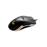 Ducky Feather Rgb Wired Omron Switch Gaming Mouse - Black/White