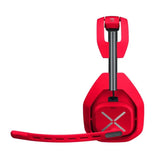 Logitech Astro A50X LightSpeed Wireless+Base Station 48KHZ Boom Mic with Flip-to-Mute For Xbox Series X|S,PlayStation5, & PC/Mac -Red