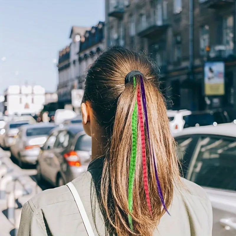 Long feather extensions hotsell