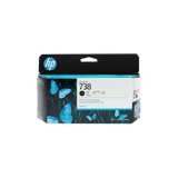 HP 738 130-ml Black DesignJet Ink Cartridge (498N4A)
