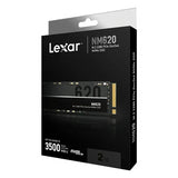 محرك أقراص ليكسار NM620 M.2 NVMe SSD بسعة 2 تيرابايت، PCIe 3×4، بسرعة 3500 ميجابايت/ثانية 