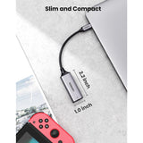 محول UGREEN من USB Type C إلى إيثرنت 10/100/1000 ميجابت في الثانية (رمادي فضائي) CM199 