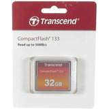 TRANSCEND 32GB COMPACT FLASH MEMORY CARD 133X