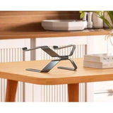 Porodo Aluminum alloy 360° Rotatable and Adjustable Laptop Stand - Grey