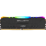 Crucial Ballistix Rgb 32Gb Ddr4-3200 Desktop Gaming Memory (Black) Bl32G32C16U4Bl