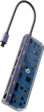 Powerology 7in1 USB-C Multi Hub Crystalline Series