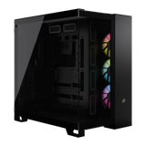 علبة كمبيوتر Corsair iCue Link 6500X RGB متوسطة الحجم، لون أسود
