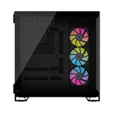 علبة كمبيوتر Corsair iCue Link 6500X RGB متوسطة الحجم، لون أسود
