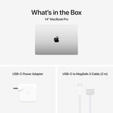 Apple MacBook Pro - 14.2" Standard Glass / M5 / 10-Core CPU / 10-Core GPU / 16GB RAM / 512GB SSD / Arb/Eng / Silver / 1YW (Z1KL00185)