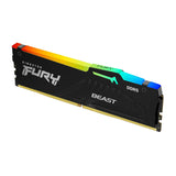 Kingston16Gb Ddr5 5600Mhz Fury Beast Rgb Ram For Desktop (Kf556C40Bba-16)