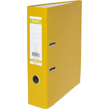 Buro PVC Box File Broad Yellow