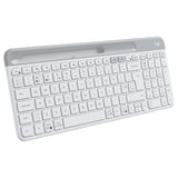 Logitech K580 Slim Multi Device Wireless Keyboard - White