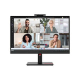 شاشة لينوفو ثينك فيجن T27hv-30 - 27 بوصة QHD IPS / 4 مللي ثانية / HDMI 2.1 / DisplayPort 1.4 / LAN / USB-C / كاميرا / مكبر صوت / ميكروفون - شاشة