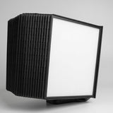 Rotating 20-Page A4 Vegetable Steak Black Plastic