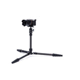 FOTOPRO X-Go Carbon Fiber E PRO Tripod with Ball Head and Monopod - Black/Gray