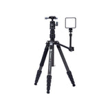 FOTOPRO X-Go Carbon Fiber E PRO Tripod with Ball Head and Monopod - Black/Gray