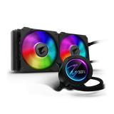 Gigabyte Aorus Liquid Cooler 280 Aio Rgb Liquid Cooler With Lcd Display Black
