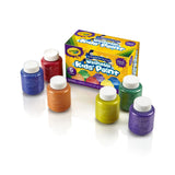 Crayola 6CT WASHABLE METALLIC PAINT