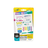 Crayola 6CT.TAKE NOTE ERASABLE HIGHLIGHTERS