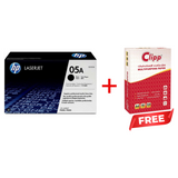 Hp 05A Black Original Laserjet Toner Cartridge Ce505A