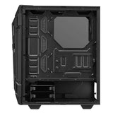 Asus TUF Gaming GT301 Mid-Tower Tempered Glass Side Panel Case with HoneyComb Front Panel & 3 ARGB Fans + 1 Rear Fan - Black