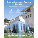 Baseus Security X1 Pro Outdoor Dual Camera 3K - White