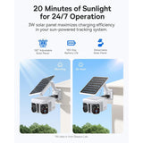 Baseus Security X1 Pro Outdoor Dual Camera 3K - White