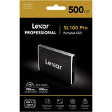Lexar Ssd External 500Gb Sl100 Pro Lsl100P-500Rb