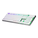 Cooler Master Sk653 Rgb Wireless Low Profile Mechanical Red Switch Keyboard Silver White