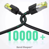 UGreen Cat 7 Shielded Round Cable With Braided Modular Plugs 5m