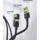 UGreen Cat 7 Shielded Round Cable With Braided Modular Plugs 5m