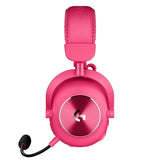 Logitech PRO X2 LIGHTSPEED Gaming Headset - Wireless / Bluetooth / Pink
