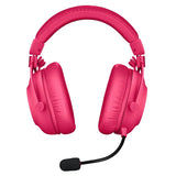 Logitech PRO X2 LIGHTSPEED Gaming Headset - Wireless / Bluetooth / Pink