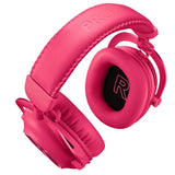Logitech PRO X2 LIGHTSPEED Gaming Headset - Wireless / Bluetooth / Pink