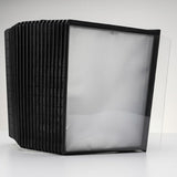 Rotary 10-Page A4 Vegetable Steak Black Plastic