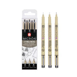 Sakura Pigma Micron 05 Set 3 Bk+Gr