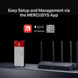 Mercusys BE9300 Dual Band Wi-Fi 7 Router MR47BE