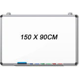 90Cm X 150Cm Whiteboard-Stationery Cork Boards-Other-Star Light Kuwait