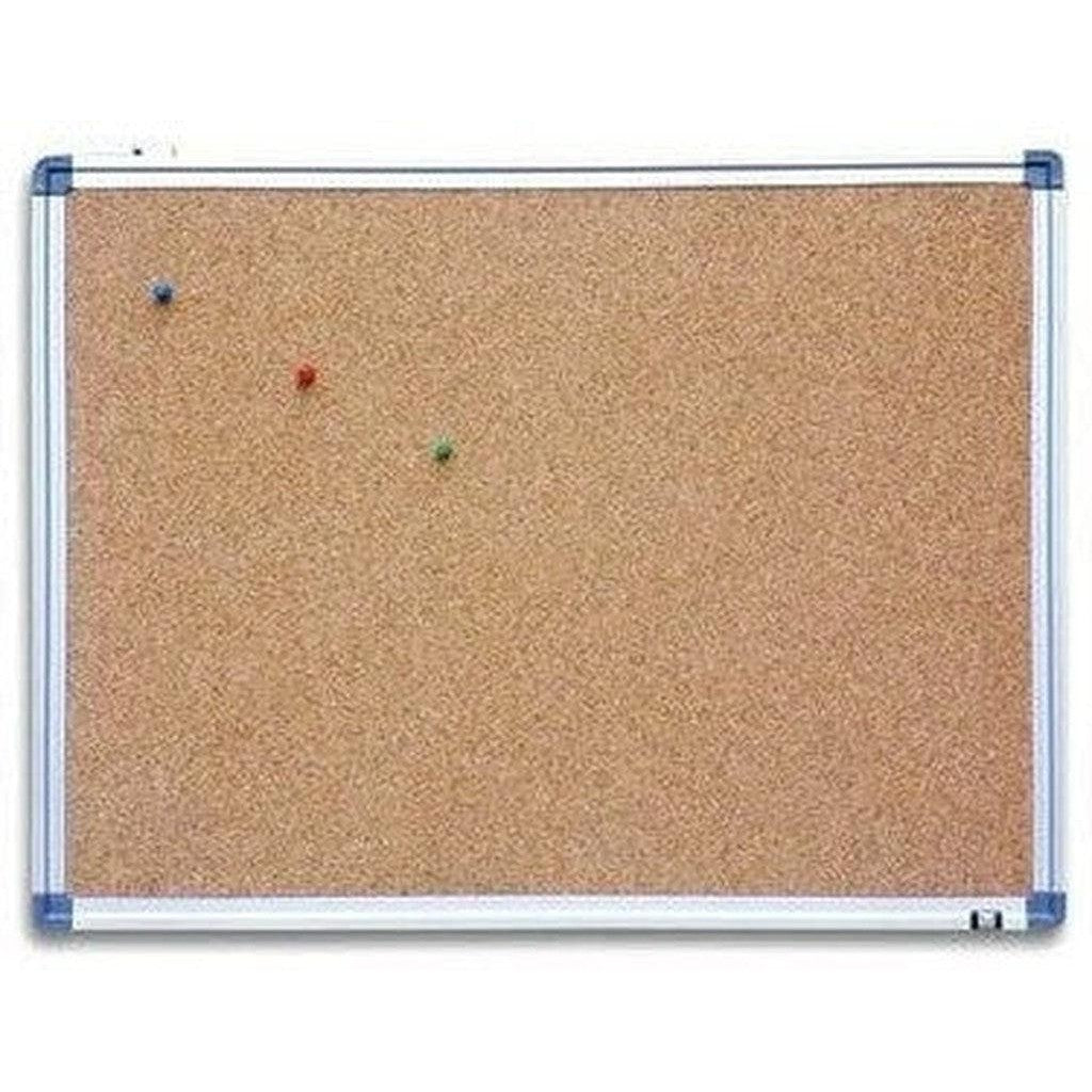 90Cm X 180Cm Cork Board Bulletin-Stationery Cork Boards-Other-Star Light Kuwait