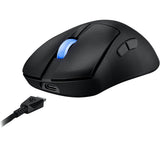 ماوس الألعاب اللاسلكي ASUS P714 ROG Keris II Ace SpeedNova، وزن 54 غرام، دقة 42000 نقطة في البوصة، لون أسود